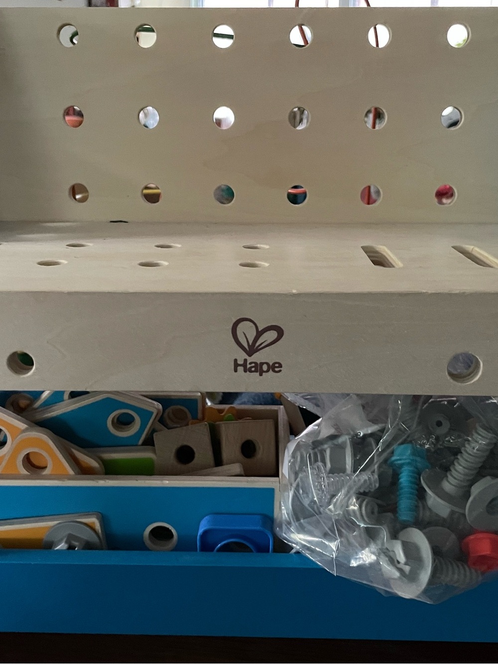 Kids Wooden Tool Bench